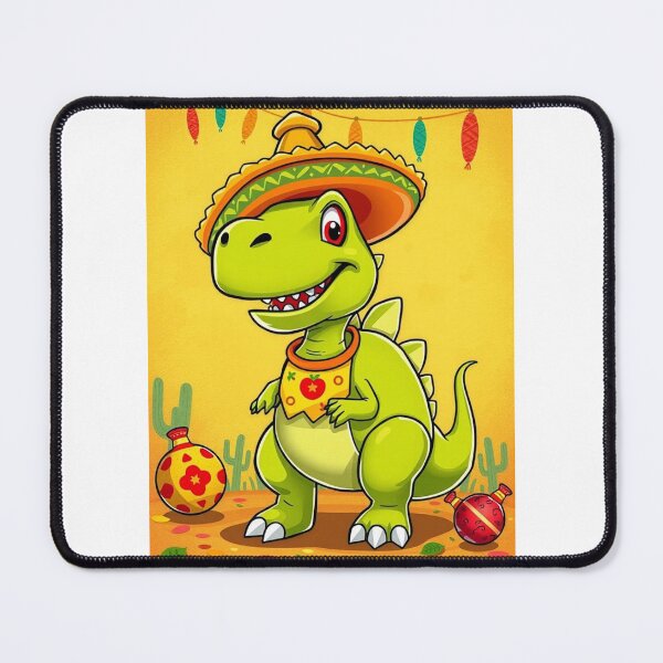 Item preview, Mexi Rex – Funny Dinosaur Taco Meme designed and sold by Earth Nature Creations.