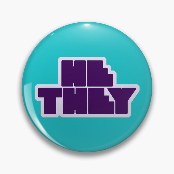 Item preview, He/They Pronouns Button designed and sold by lelainafaye.