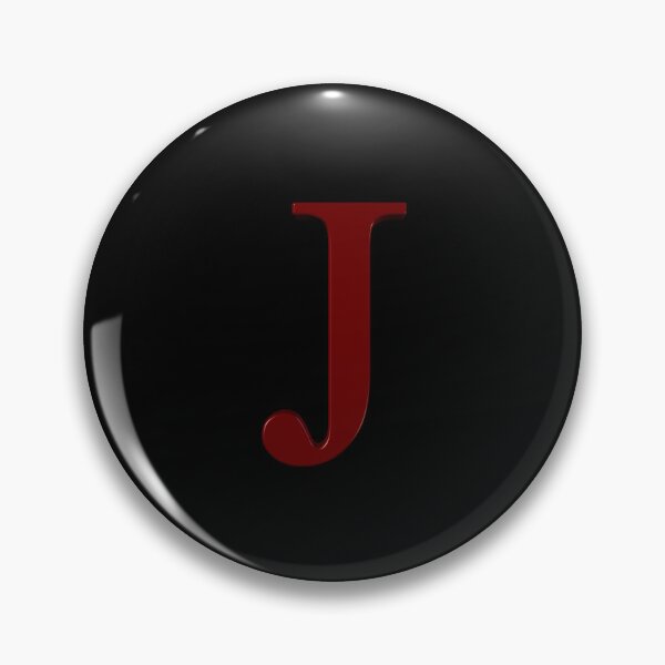 Item preview, The Letter J Dimensional Red designed and sold by Art in My Loft.