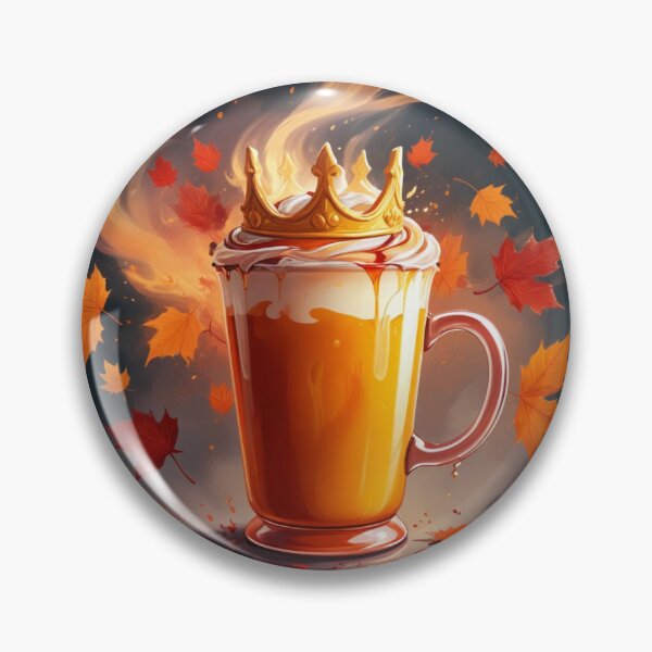 Item preview, Spicy Pumpkin Vibes Sticker designed and sold by justgirlietingz.