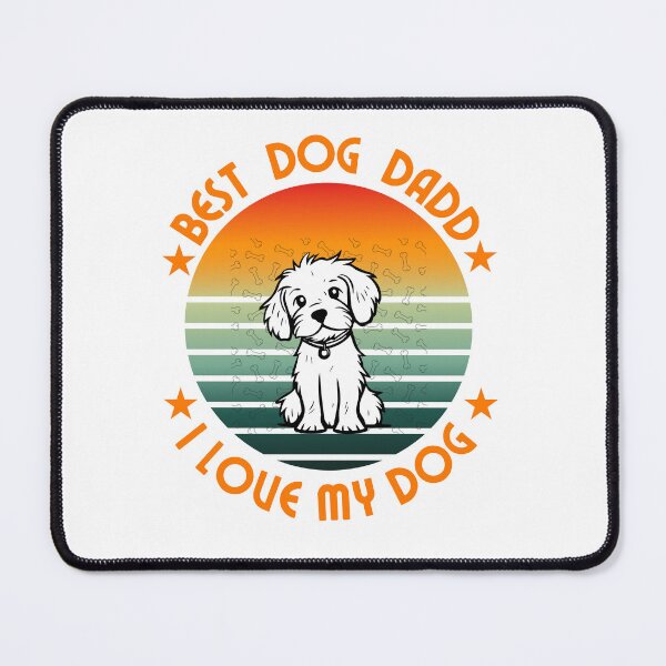 Item preview, Best Dog Dad  designed and sold by Cloud9bd.