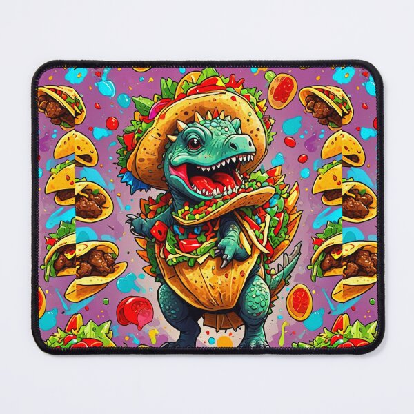 Item preview, Tacosaurus Rex – Funny Dinosaur Taco Meme designed and sold by Earth Nature Creations.