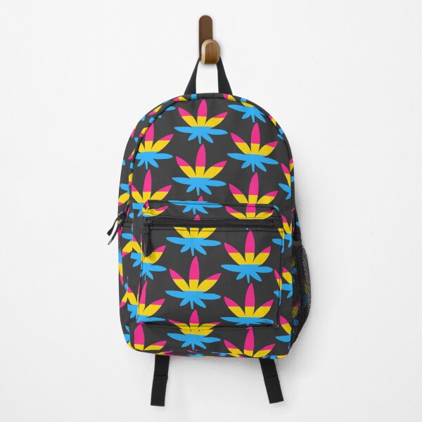 Item preview, Pansexual Pride Weed Leaf designed and sold by Cannaxes Studio.