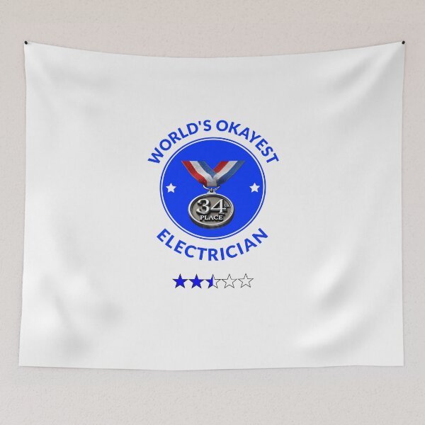 Item preview, World's Okayest Electrician designed and sold by Sunrise427.