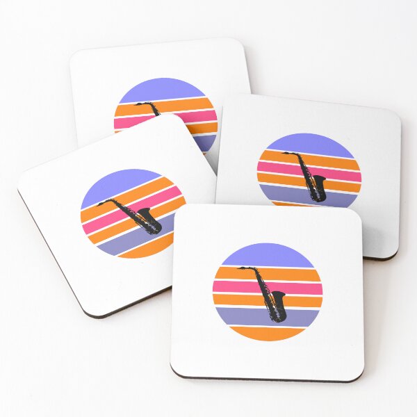 Item preview, Saxophone Player Vintage Sunset designed and sold by Inspirationmotivation.