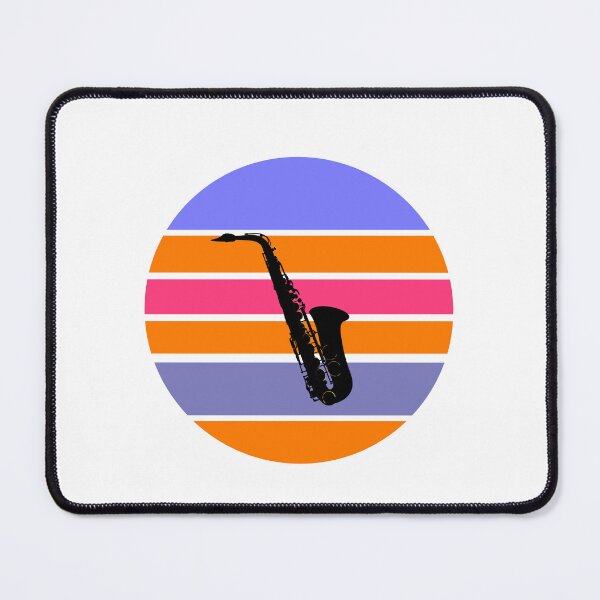 Item preview, Saxophone Player Vintage Sunset designed and sold by Inspirationmotivation.