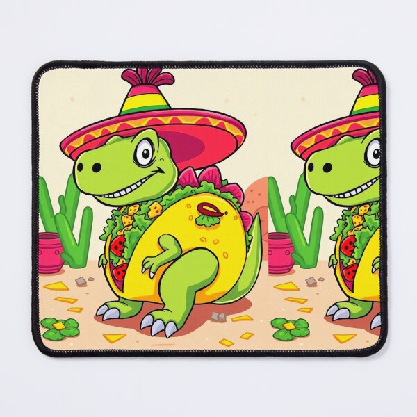 Item preview, Cute Tacosaurus Rex – Funny Dinosaur Taco Meme designed and sold by Earth Nature Creations.