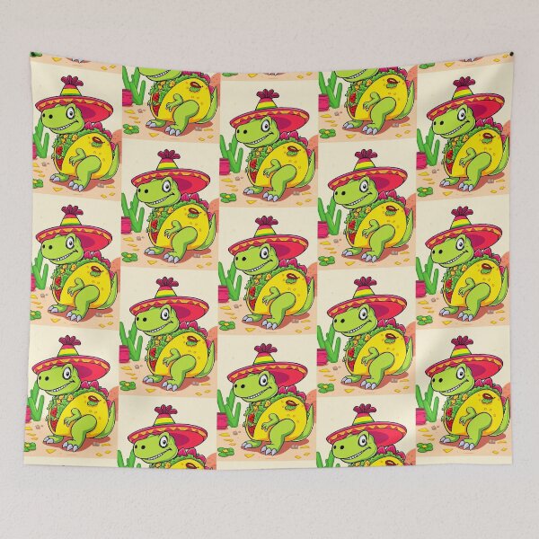 Item preview, Cute Tacosaurus Rex – Funny Dinosaur Taco Meme designed and sold by Earth Nature Creations.