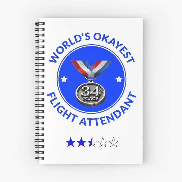 Item preview, World's Okayest Flight Attendant designed and sold by Sunrise427.