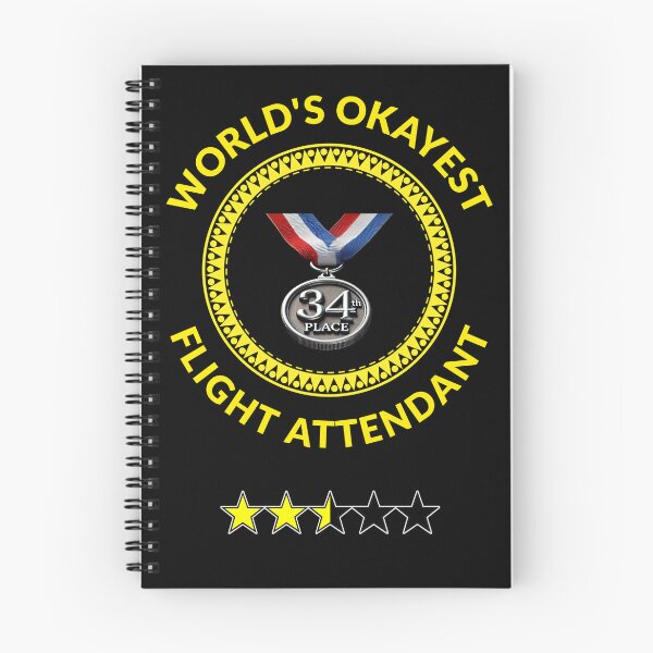Item preview, World's Okayest Flight Attendant designed and sold by Sunrise427.