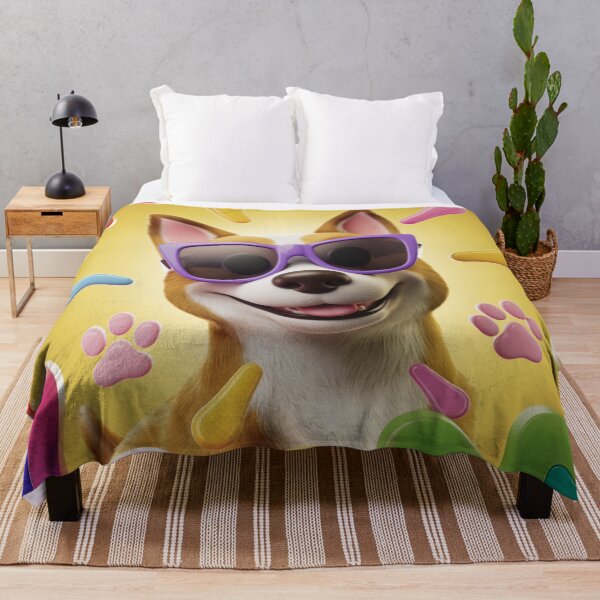 Item preview, Funky Dog Graphic – Bold and Playful Design designed and sold by Khadija406.