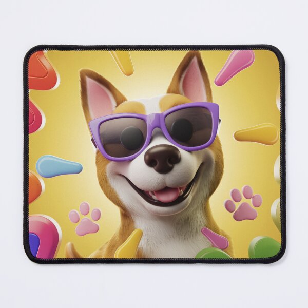 Item preview, Funky Dog Graphic – Bold and Playful Design designed and sold by Khadija406.