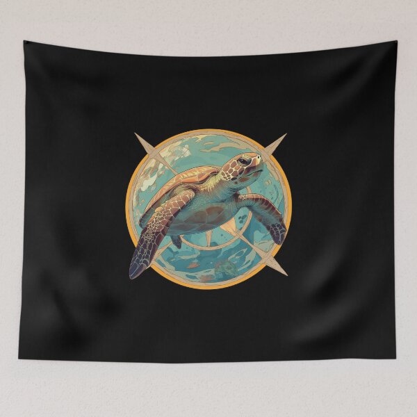 Item preview, Hawksbill sea turtle // endangered animals // sea turtle // Africa  designed and sold by SMARTKIT  DESIGNAGENCY.