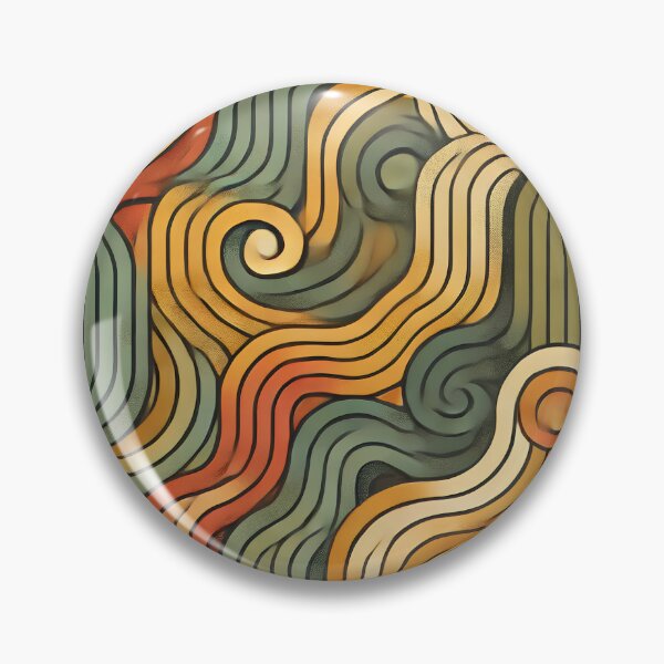 Item preview, Retro Geometric Waves designed and sold by Mikeb233.