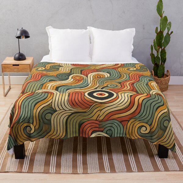Item preview, Retro Geometric Waves designed and sold by Mikeb233.