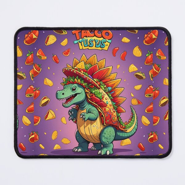 Item preview, Purple Tacosaurus Rex – Funny Dinosaur Taco Meme designed and sold by Earth Nature Creations.
