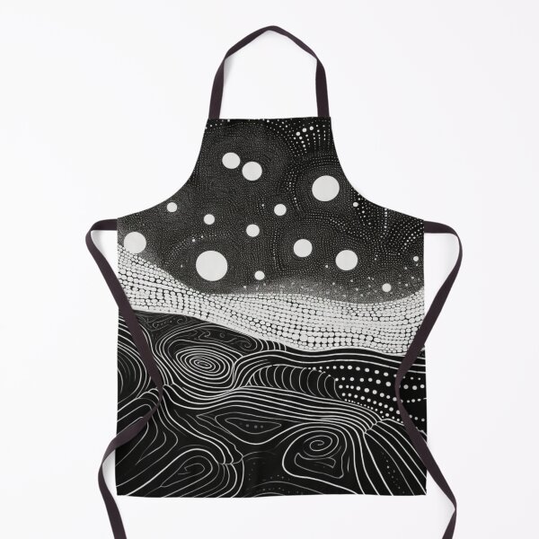 Item preview, Aboriginal Inspired Dot Art - Monochrome Awareness designed and sold by GrinGalore.