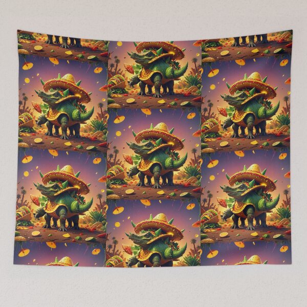 Item preview, Tacosaurus Rex – Funny Dinosaur Taco Meme designed and sold by Earth Nature Creations.