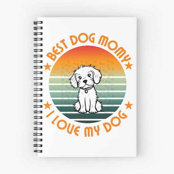Item preview, BEST DOG MOM designed and sold by Cloud9bd.