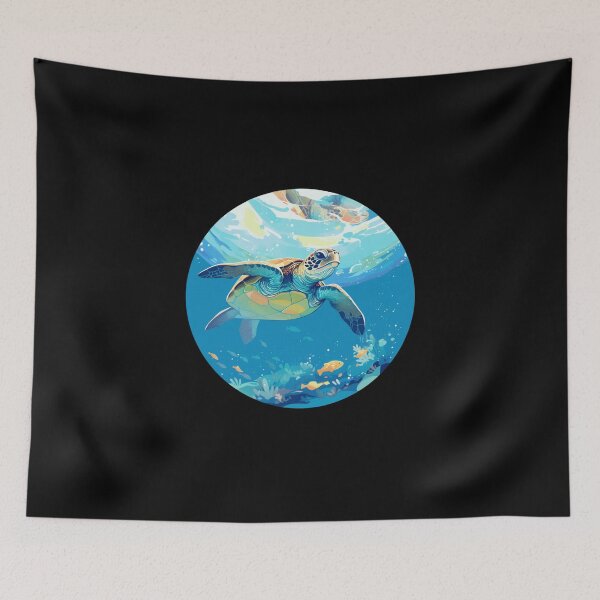 Item preview, Hawksbill sea turtle // endangered animals // sea turtle // Africa  designed and sold by SMARTKIT  DESIGNAGENCY.