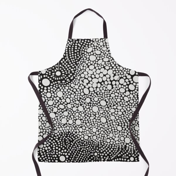 Item preview, Aboriginal Inspired Dot Art - Monochrome Pebbles designed and sold by GrinGalore.
