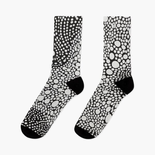 Item preview, Aboriginal Inspired Dot Art - Monochrome Pebbles designed and sold by GrinGalore.
