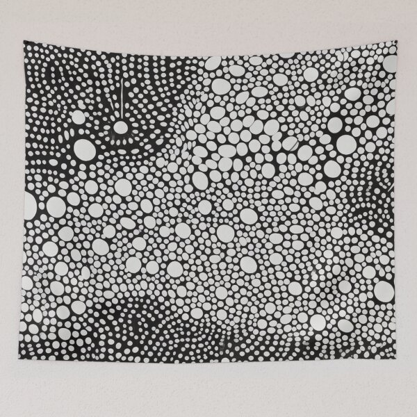 Item preview, Aboriginal Inspired Dot Art - Monochrome Pebbles designed and sold by GrinGalore.