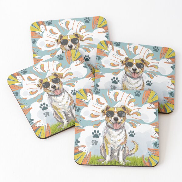 Item preview, Funky Dog Graphic – Bold and Playful Design designed and sold by Khadija406.