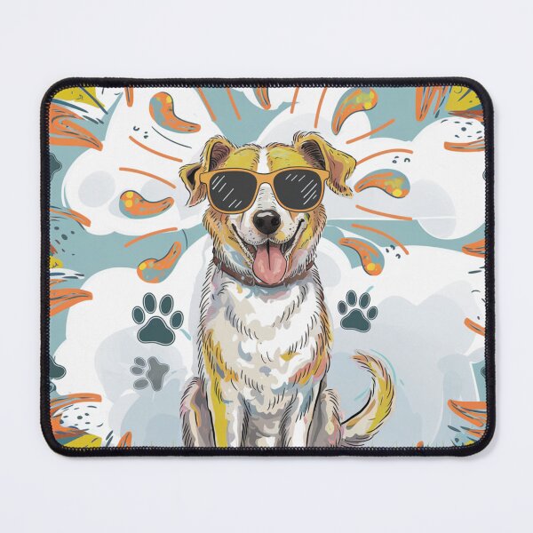 Item preview, Funky Dog Graphic – Bold and Playful Design designed and sold by Khadija406.
