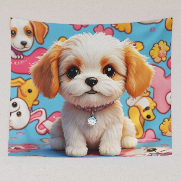 Item preview, Colorful Cute Puppy designed and sold by Bunmigraphics .