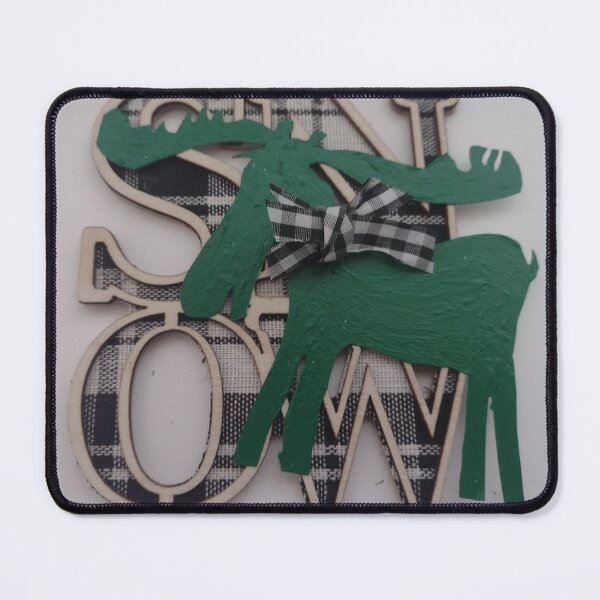 Item preview, Moose on Snow designed and sold by ArtbyColleen.