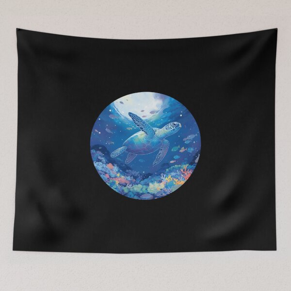 Item preview, Hawksbill sea turtle // endangered animals // sea turtle // Africa  designed and sold by SMARTKIT  DESIGNAGENCY.