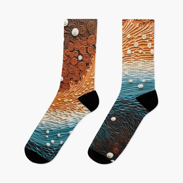 Item preview, Aboriginal Inspired Dot Art - Water Path designed and sold by GrinGalore.