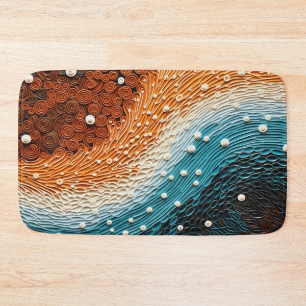 Item preview, Aboriginal Inspired Dot Art - Water Path designed and sold by GrinGalore.