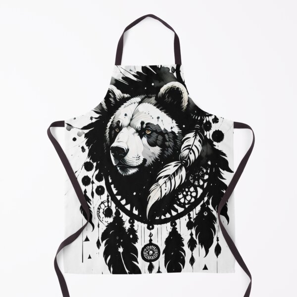 Item preview, bear, dream catcher, protection, predator designed and sold by DonnaBlankaArt.
