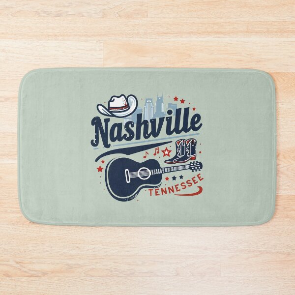 Artikelvorschau, Skyline von Nashville, Tennessee, Countrymusik entworfen und verkauft von HowToCanadian.