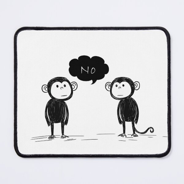 Item preview, Awkward Monkey Love designed and sold by Eleen's Shop.