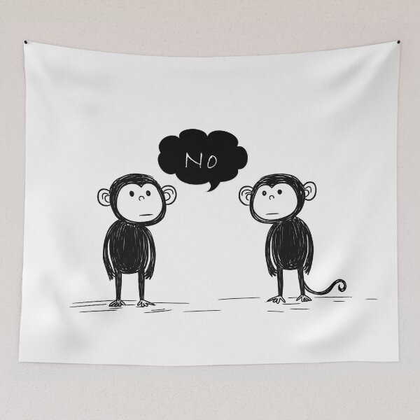 Item preview, Awkward Monkey Love designed and sold by Eleen's Shop.