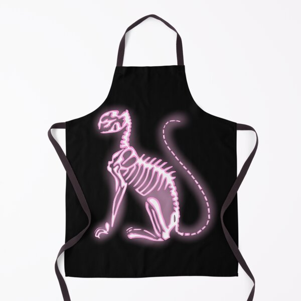 Item preview, Pink glowing cat skeleton designed and sold by Sunnydraws7.