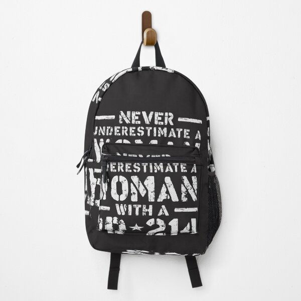Item preview, Never Underestimate a Woman with a DD214 - Proud Veteran designed and sold by cidolopez.