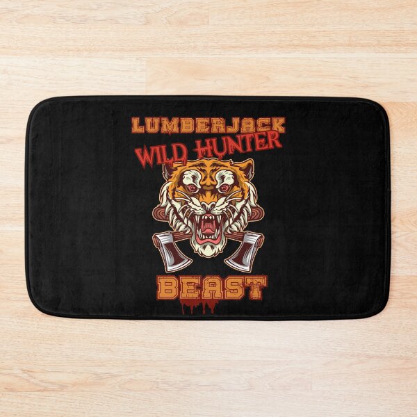 Item preview, For Lumberjacks. WILD HUNTER, Tiger BEAST designed and sold by DONandEK.