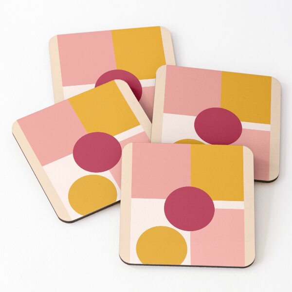 Item preview, Geometric abstract art with colorful circles designed and sold by SimoesArtistry.