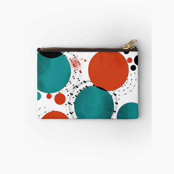 Item preview, Colorful abstract artwork with overlapping circles and dotted patterns designed and sold by SimoesArtistry.