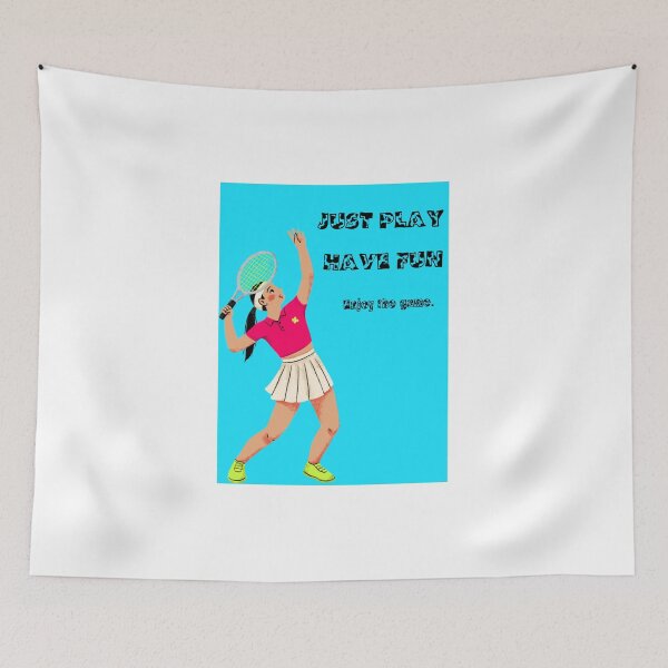 Item preview, Just play have fun enjoy the game Sports quotes  designed and sold by PGNart.