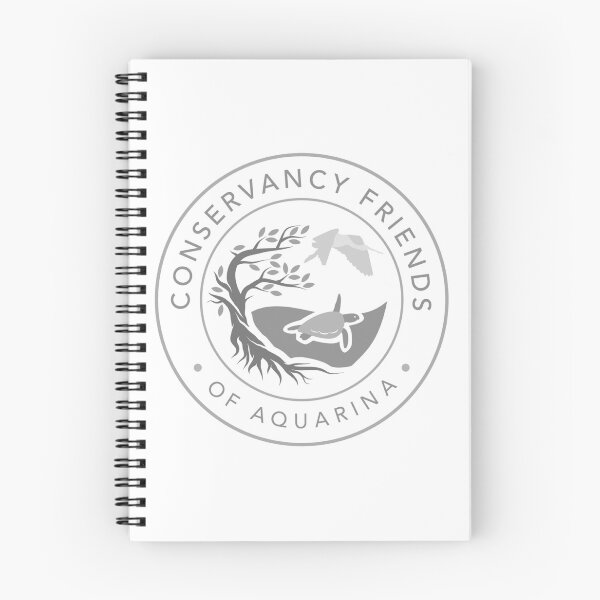 Item preview, Conservancy Friends of Aquarina logo in grayscale with transparent background designed and sold by AquarinaFL.