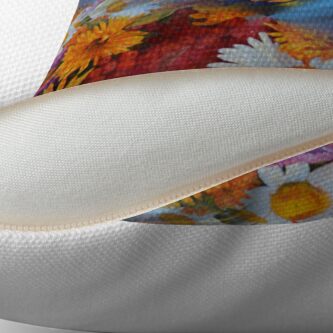 Alternate view of From With a Kiss from the sun Throw Pillow