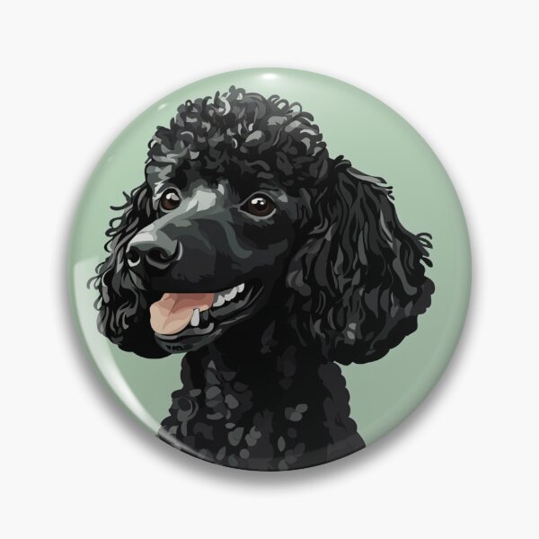 Item preview, Poodle against green background designed and sold by davidalv.