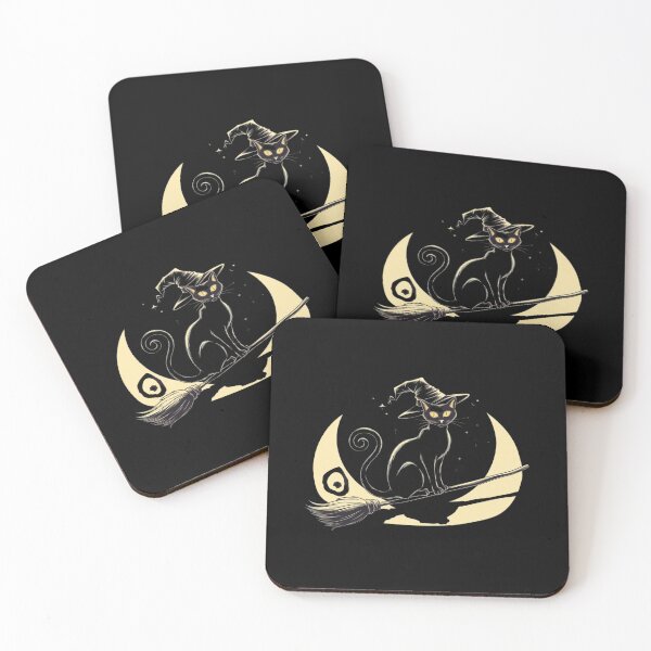 Item preview, WITCH KITTY,  HALLOWEEN GRAPHIC  designed and sold by YourTrendyTees.