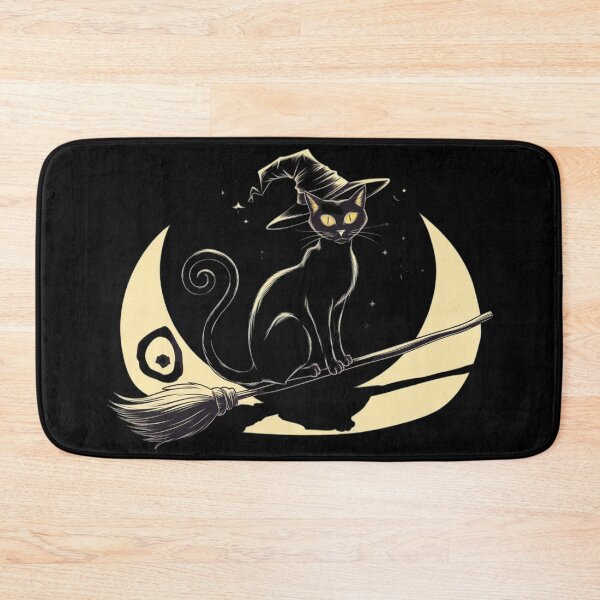 Item preview, WITCH KITTY,  HALLOWEEN GRAPHIC  designed and sold by YourTrendyTees.