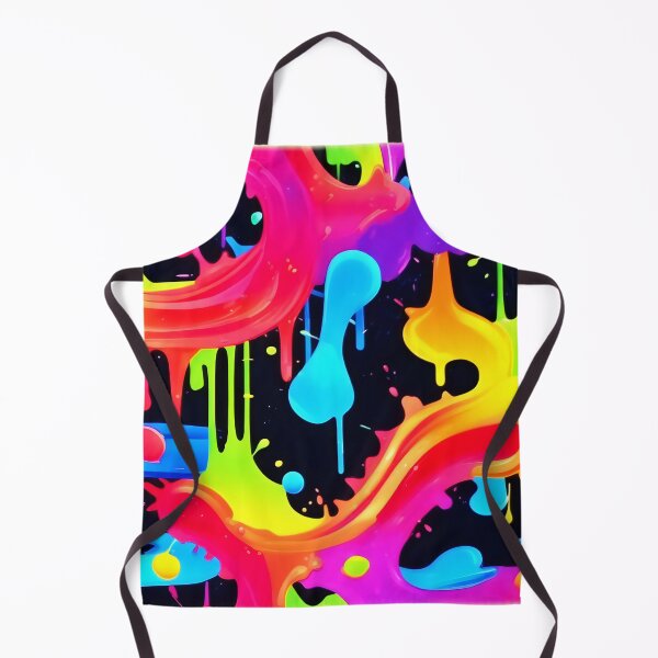 Item preview, Vibrant Neon Color Splash Art designed and sold by Health And Fitness Posts e-Store.
